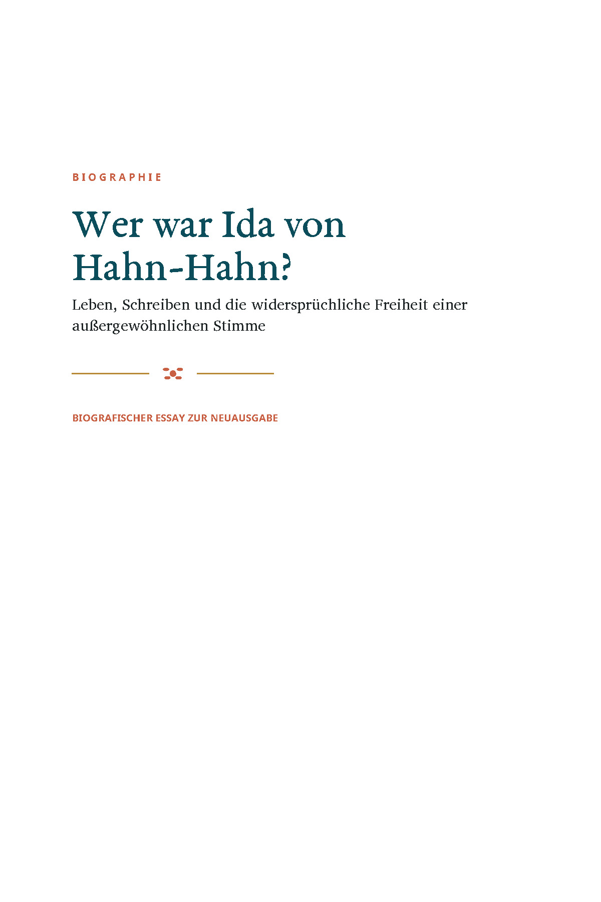 Ida von Hahn-Hahn - Leben und Werk – Bild 7