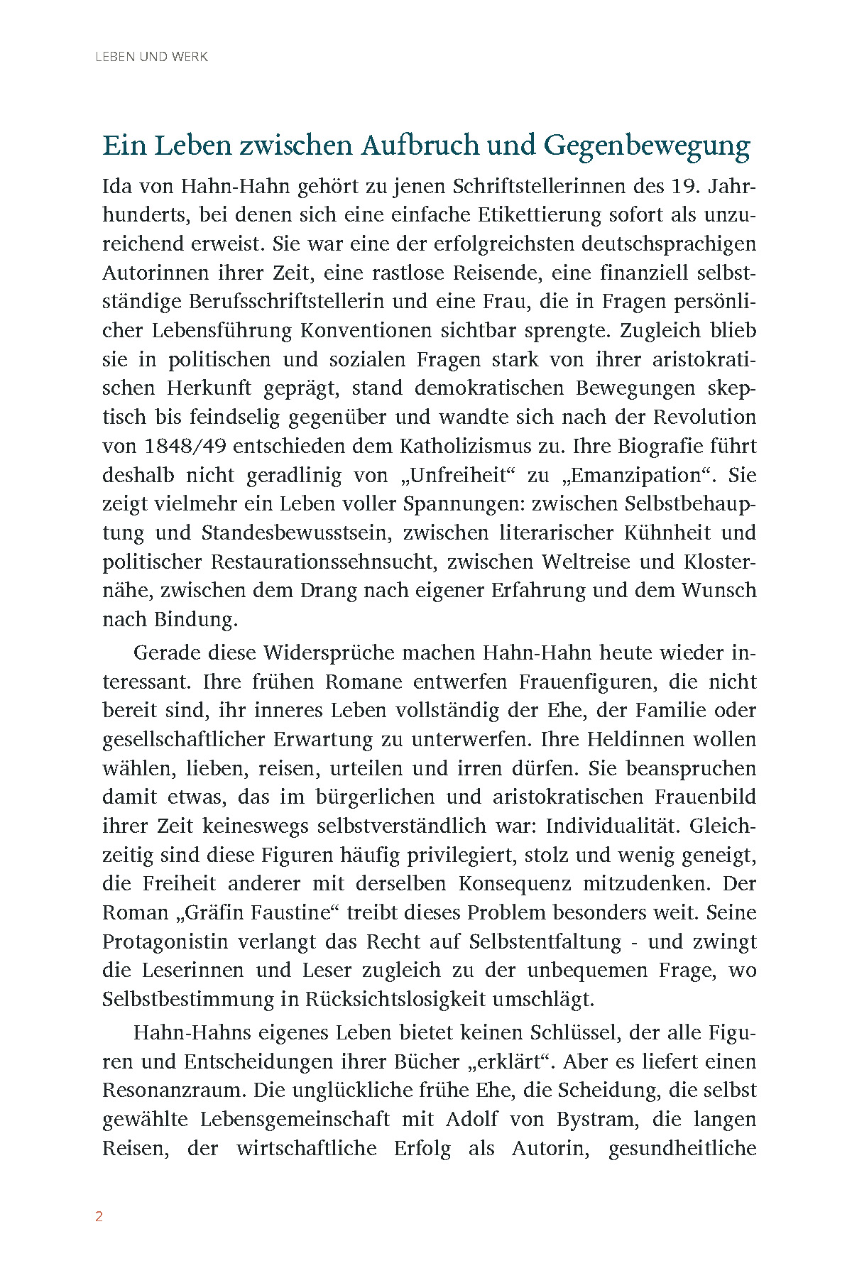 Ida von Hahn-Hahn - Leben und Werk – Bild 8